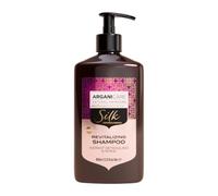 Shampoing Brillance Ultime Hydratant 400 ml - Protéine de Soie & Huile d’Argan - Nettoyage Doux, Nutrition Légère - Douceur, Souplesse & Éclat - Tous Types de Cheveux