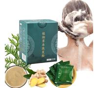 Shampoing capillaire en poudre aux plantes et aux herbes, nettoyant doux, bio, pour cheveux lisses et purifiants, pour hommes et femmes