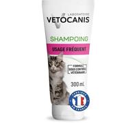 Shampoing chat - VETOCANIS - 300 ml - Sans paraben, glycérine végétale, poil doux et brillant