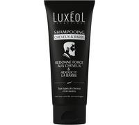 - Shampoing Cheveux & Barbe - Redonne Force Aux Cheveux & Adoucit La Barbe - Shampoing Homme 2 En 1 Sans Silicone Ni Tensio-Actifs Sulfatés - Fabriqué En France - 200 Ml[Z286]