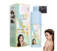 Shampoing colorant aux plantes Bubble, crème colorante naturelle à base de plantes, simple et facile à utiliser, pour tous types de cheveux.