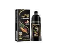 Shampoing Colorant Noir Instantané 3 En 1clean Natural Hair Darkening Black Hair Shampoo, Shampoing Colorant Noir, Cheveux Secs Et Abîmés, Hommes Et Femmes