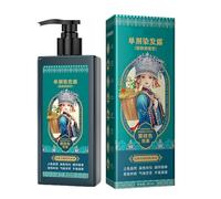Shampoing colorant pour cheveux - 207 ml - Couverture naturelle des cheveux gris - Rafraîchissement doux des couleurs - Soin pour cheveux bouclés - Formule anti-grise - Taille de voyage - Qualité