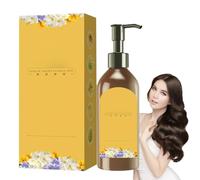 Shampoing de coloration pour cheveux à base de - Solution de coloration à base de - Colorant bio - Mélange de pigments doux - Base végétale - Colorant noir pour femmes, monoparentales