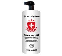 Shampoing Démelant Soie Royale Bio Cure Soyeuse Litre Extrait BIO de Lys Royal Vitamines Cheveux Corps Brillance intense No Alcool