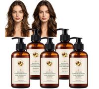 Shampoing densifiant à l'huile de batana, romarin et gingembre pour cheveux (5Pcs)
