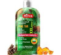 Shampoing Dermatite Séborrhéique Goudron De Pin - 500ml Natural Shampoing Psoriasis Cuir Chevelu Traitement - Irrité Anti Démangeaisons, Shampooing Antipelliculaire - Shampoing Antipelliculaire
