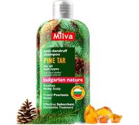 Shampoing Dermatite Séborrhéique Goudron De Pin - Natural Shampoing Psoriasis Cuir Chevelu Traitement - Irrité Anti Démangeaiso