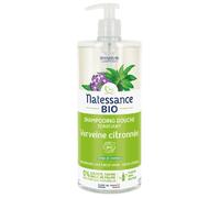 Shampoing Douche - NATESSANCE - Verveine Citronnée - 1L - 100% Végétal - Sans Sulfates
