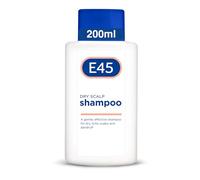 E45 Dry Scalp Shampooing 200 ml - Shampooing pour soulager le cuir chevelu sec avec Pro Vitamine B5 pour hydrater les cheveux - Shampooing anti-pelliculaire - Cheveux propres et brillants - Sans