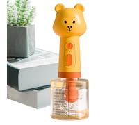 Shampoing en mousse pour chien, pulvérisateur de shampooing pour chien - Distributeur de savon électrique en mousse, outil de nettoyage rechargeable en mousse d'ours, fournitures pour animaux de