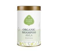 AMLA shampooing en poudre bio de ELIAH SAHIL 100 gr. poudre d'amla env. 30 x lavage - 100% cosmétique naturelle bio femmes et hommes - anti chute de cheveux efficace contre les cheveux blancs