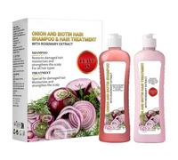 Shampoing Et Après À L'oignon, 496ML Coffret Shampoing Biotine L'oignon Croissance Cheveux, Shampoings Aprè Shampoings Romarin À L'extrait D'oignon, Coffret Aprè Sham-poing Forts L'oignons Romarin