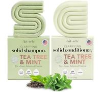 Shampoing et après-shampoing à l'huile d'arbre à thé et à la menthe poivrée, convient pour la coloration des cheveux, sans résidus, végétalien, respectueux de l'environnement, fabriqué aux États-Unis