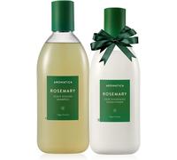 Shampoing Et Après-Shampooing Au Romarin (02) Coffret Cadeau 400 Ml Chacun ¿ Produits De Soins Capillaires Végétaliens À L'huile De Romarin Pour Cuir Chevelu Sec Et Qui Démange