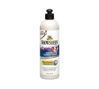 Shampoing et revitalisant 2 en 1 pour crins cheval Absorbine Show Sheen Blanc 591 ml