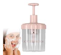 Shampoing Foamer - Fixation murale sans - Distributeur automatique de savon pour salle de bain - Soin de la peau - Soin doux pour la peau - Distributeur de mousse pour douche, cuisine, hôtel