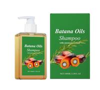 Shampoing Huile De, Shampoing À L'Huile De,Huile De Batanas Biologique Avec Romarin, Nourrit Les Cheveux En Douceur, Oux Et Moelleux Pour Hommes Et Femmes, Prévient La Chute Des Cheveux