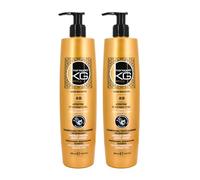 Shampoing Keragold AB sans Sulfate à Kératine/Extrait d'Ail - Lot de 2x 500 ml