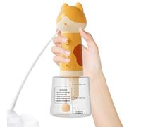 Shampoing moussant pour animal de compagnie - Distributeur de shampooing pour chien de dessin animé, pulvérisateur automatique pour baignoire, salle de bain, cuisine, évier, toilettes, ménage, douche