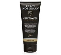 Shampoing naturel à la caféine & Nettoyant pour le corps par Percy Nobleman, ingrédients naturels à 98%, 200 ml