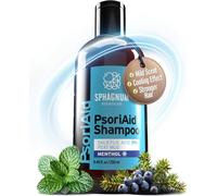 Shampoing Naturel Pour Psoriasis - Traitement Apaisant Pour Cuir Chevelu Sec Et Irrité Avec Menthol Refroidissant, Acide Salicylique 3% Et Tourbe. Anti-Pelliculaire. 250 Ml