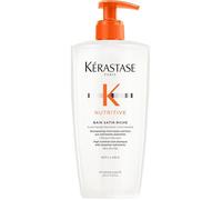 Shampoing nourrissant - EDILIQ - Bain Satin Riche - Cheveux très secs - 500 ml - Sans parabène - Renforce la kératine