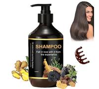 Shampoing nourrissant et dégraissant, shampoing naturel au Polygonum Multiflorum, fortifiant, nourrit et rend les cheveux doux et soyeux, pour hommes et femmes. (1 pièce)