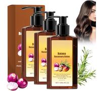 Shampoing Nourrissant Et Revitalisant, Activateur De Racines, Shampoing - Hydratation Et Volume Des Cheveux, Formule Naturelle Pour Hommes Et Femmes (3 pièces)