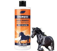 Shampoing nourrissant pour crinière et Queue, pour coqs de Cheval et Queue | Shampoing nourrissant Profond Tail and Mane 500 ML - Solution de Bain Douche, Accessoires de Soins pour Chevaux, Brillance