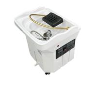 Shampoing portable de spoing pour spa japonais, sans alimentation en eau, chauffe-eau de salon de coiffure, appareil de chauffage à eau, avec fonction de fumigation et de thérapie par la lum