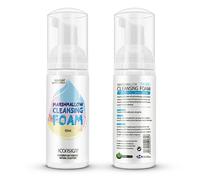 Shampoing pour cils Extension de cils Nettoyant pour cils 60ml avec 1x pinceau de nettoyage