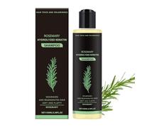 Shampoing pour la croissance des cheveux - 100 ml - Soin anti-chute de cheveux au romarin - Formule épaississante et fortifiante - Masque régénérant pour cuir chevelu - Apaisant et hydratant - Avec