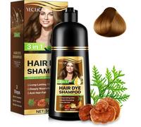 Shampoing Pour Teinture Capillaire, Colorant Instantané Naturel 3 En 1Shampoing Pour Teinture Longue Durée, 100% Couverture[YS364]