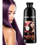 Shampoing pour teinture capillaire,shampooing pour teinture capillaire naturelle - Shampoing Couleur Instantanée Mousse Riche 450ml,Nettoyage en profondeur, solution de soins capillaires sans