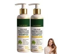 Shampoing Protecteur de Couleur Cheveux Colorés,Soin Pour Cheveux Colorés,Shampoing Cheveux Bouclés,Shampooing Plus Nourris & Plus Brillants,Prolonge & Sublime la Couleur, Homme & Femme,100ml (2)