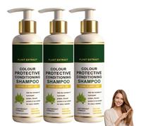 Shampoing Protecteur de Couleur Cheveux Colorés,Soin Pour Cheveux Colorés,Shampoing Cheveux Bouclés,Shampooing Plus Nourris & Plus Brillants,Prolonge & Sublime la Couleur, Homme & Femme,100ml (3)