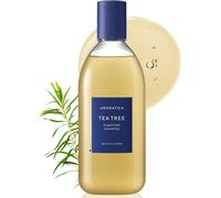 Shampoing Purifiant Au Tea Tree 400 Ml - Sans Sulfate, Vegan, Combat Le Cuir Chevelu Gras, Avec Acide Salicylique Nettoyage Des Cheveux Pour Cuir Chevelu Irrité[Z1566]