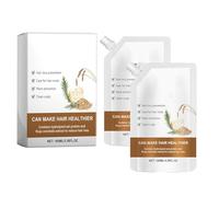 Shampoing Réparateur Profond, contenant un shampoing nettoyant en profondeur et une huile réparatrice, nourrit en profondeur les cheveux secs et abîmés, apaise le cuir chevelu et nourrit.
