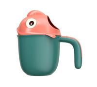 Shampoing Rinse Cup - Machine à laver les cheveux de bébé - Joli rinçage de douche pour l'heure du bain - Tasse de rinçage multifonction pour arbres de bébé - Arroseur de style cuillère pour laver les