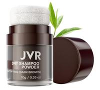 Shampoing sec en poudre, poudre volume JVR pour cheveux, shampooing sec contre les racines grasses, fraîcheur entre les lavages, fraîcheur et volume immédiats avec effet mat, sans résidus 10 g