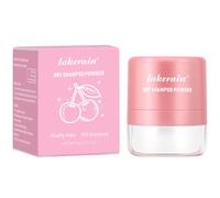 Shampoing sec en poudre pour femmes et hommes - Format voyage naturel volumateur pour cheveux gras (Pink - Cherry fruity)