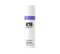 Shampoing sec K18 AirWash 118 ml Formule légère adaptée à tous les types de cheveux rafraîchit instantanément les cheveux.