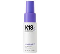 Shampoing sec K18 AirWash™, sans aérosol, équilibre le cuir chevelu et contrôle la production excessive de sébum, 47 ml