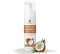 Shampoing Sec pour Chats - 200 ML, Parfum Noix de Coco, pH Neutre pour la Peau, nettoie et Prend Soin en Douceur, démêle et Hydrate - Convient aux Peaux sensibles