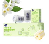 Shampoing Sec sans Eau pour Chien, shampoing sans Eau pour Chat,Shampoing Doux et nourrissant sans Eau pour Animaux de Compagnie | Fournitures de Bain Portables sûres pour Chiens, shampoing