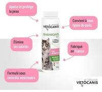 Shampoing sec - VETOCANIS - 150gr pour Chat