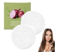 Shampoing solide à l'oignon et au romarin, nettoyant et hydratant en profondeur, pour des cheveux doux et brillants, pour tous types de cheveux (2 pièce)