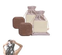 Shampoing solide aux plantes naturelles, Polygonum Multiflorum, soulage les démangeaisons du cuir chevelu, donne du volume et régule le sébum - Shampoing solide pour hommes et femmes (2Pcs)
