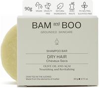 Shampoing Solide Bio Cheveux Secs Nourrissant Et Revitalisant 90gr - Shampoing Sans Sulfate Ni Parabens Ph Neutre - Huile D'olive Et Açaï - Shampoing Naturel Pour Femme Et Homme Vegan Et Eco[Z3183]